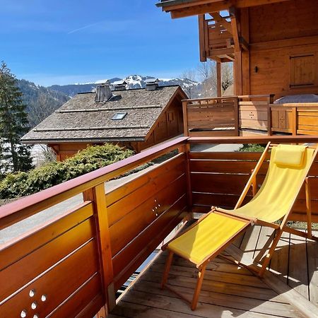 Cosymontagne - Le Chalet - 3Ch - 8 Pers- Terrasse Sud, Magnifique Vue La Clusaz Eksteriør bilde