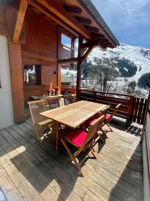 Cosymontagne - Le Chalet - 3Ch - 8 Pers- Terrasse Sud, Magnifique Vue La Clusaz Eksteriør bilde